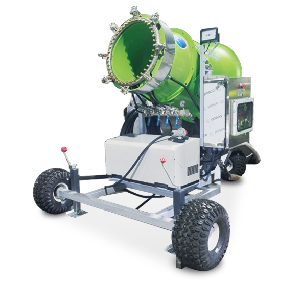 2. Fan Type Snowmaking Machine - snow