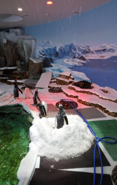 indoor snowmaking machine