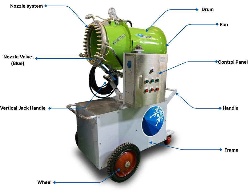 snowmaking machine